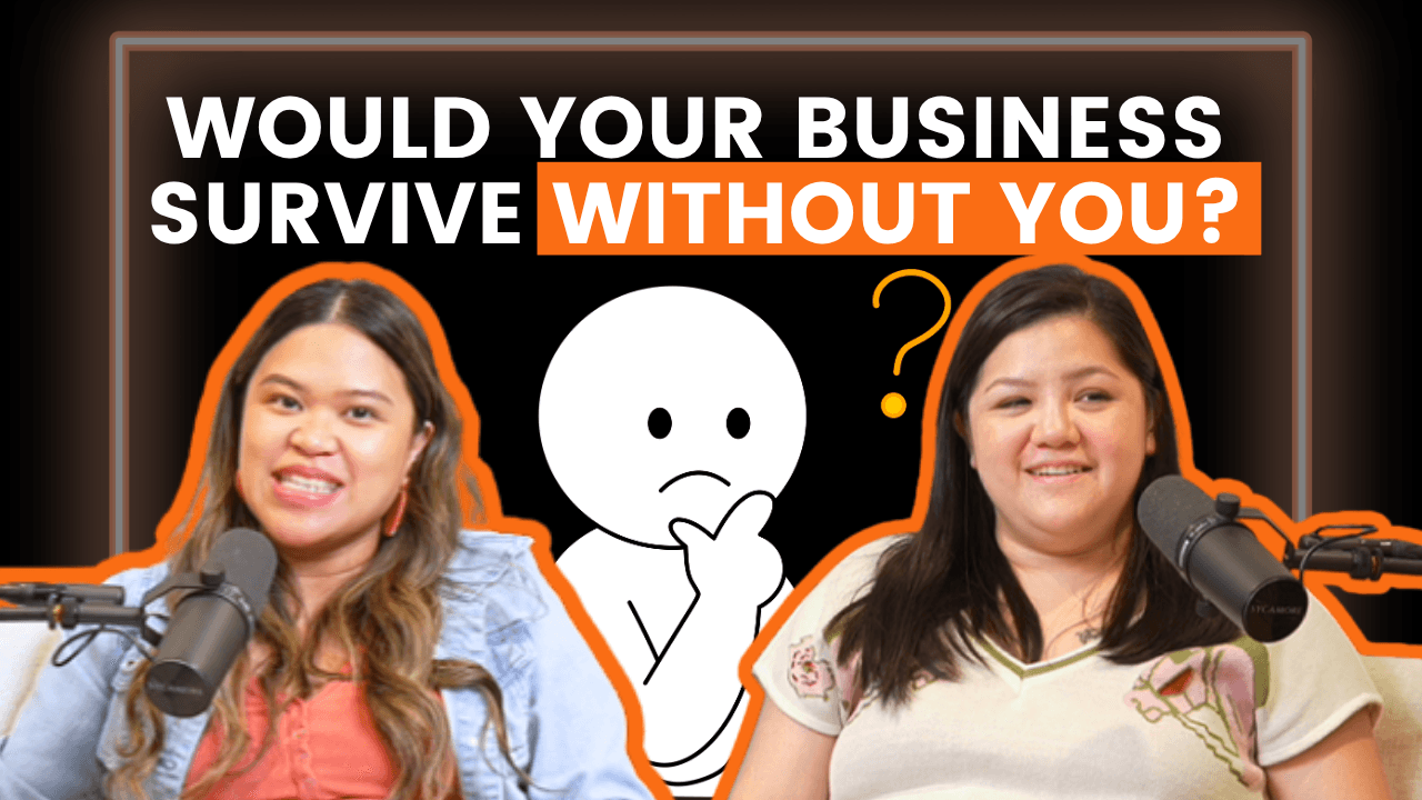 Kristy Yoder and Regine, COO of SmartVAs, on The Lazy Entrepreneur Podcast discussing why every CEO needs a right-hand person